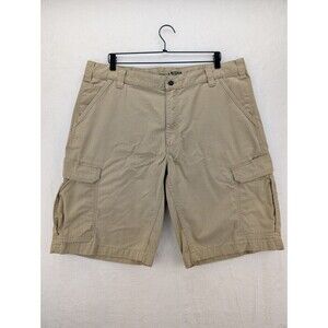 Carhartt BS3543-M Work Shorts Beige Rugged Flex Relaxed Fit Canvas Men's 40